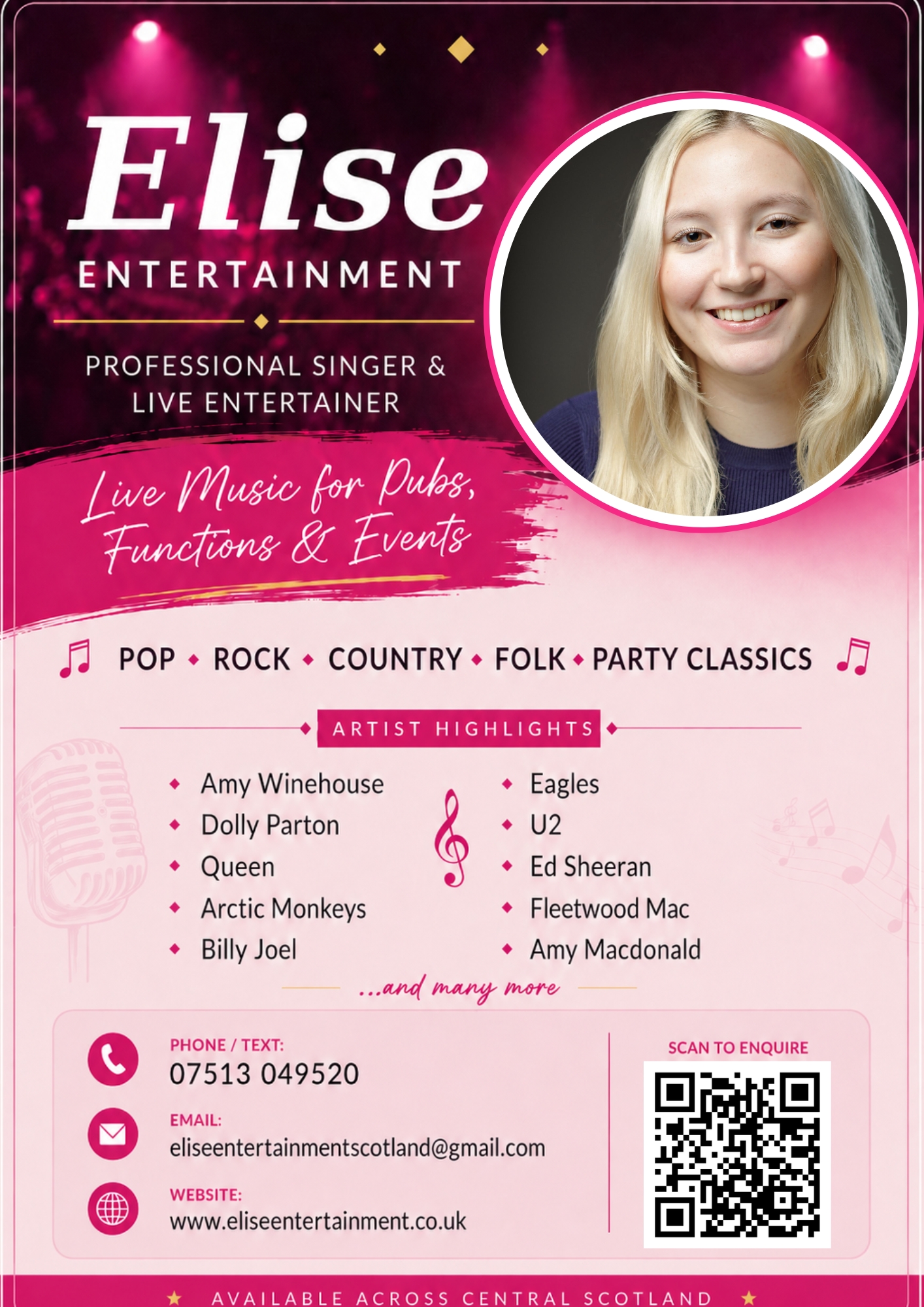 Elise Entertainment poster